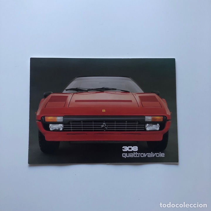 Carros e motociclos: Cat&aacute;logo original Ferrari 308 quattrovalvole