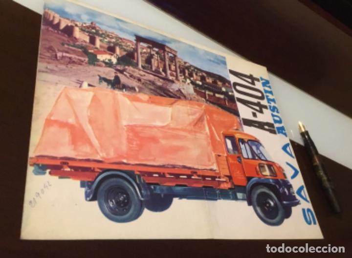 Coches y Motocicletas: Antiguo catálogo camión Sava austin - Foto 2 - 143753874