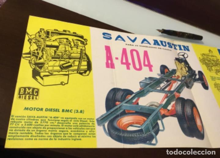Coches y Motocicletas: Antiguo catálogo camión Sava austin - Foto 5 - 143753874