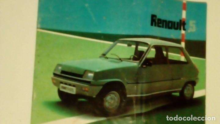 Cars and Motorcycles: CATALOGO RENAULT 5