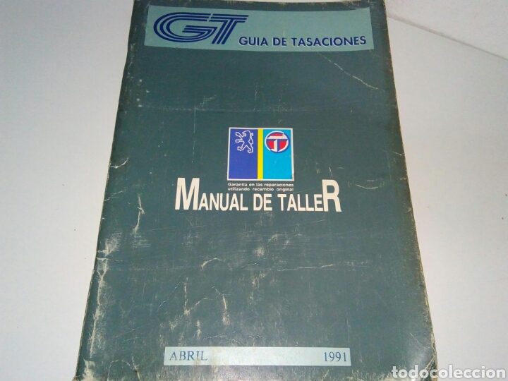 Coches y Motocicletas: Libro Manual de taller mecanica talbot peugeot