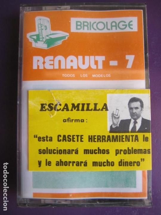 Automobili e Motociclette: CASETE PRECINTADA BRICOLAGE AUTOMOVIL COCHE RENAULT 7 - ESCAMILLA - FINALES 70 PRIMEROS 80