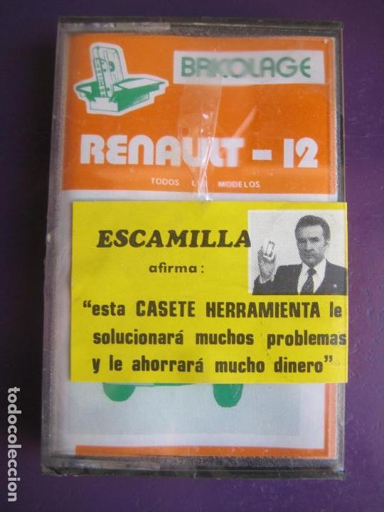 Coches y Motocicletas: CASETE PRECINTADA BRICOLAGE AUTOMOVIL COCHE RENAULT 12 - ESCAMILLA - FINALES 70 PRIMEROS 80