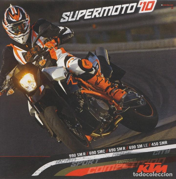 Carros e motociclos: CAT&Aacute;LOGO KTM GAMA SUPERMOTO 2010