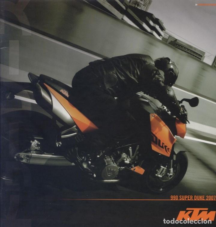Carros e motociclos: CAT&Aacute;LOGO KTM 990 SUPER DUKE 2007