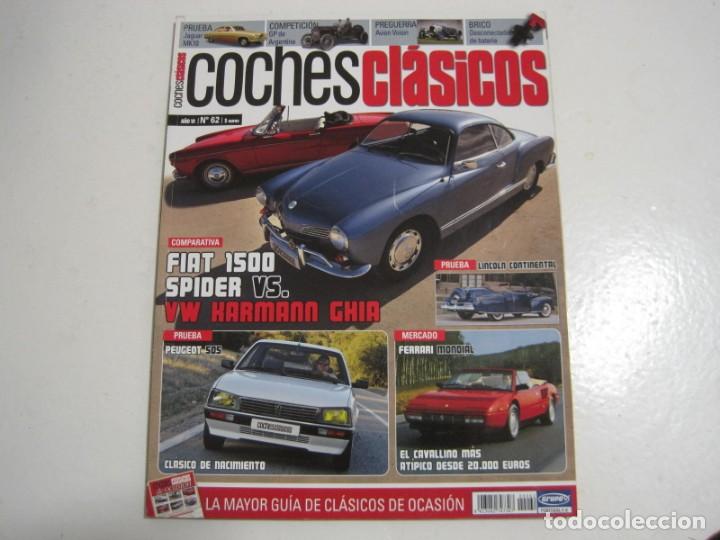 Coches y Motocicletas: COCHES CLASICOS: FERRARI MONDIAL; JAGUAR MK10; VOISIN; PEUGEOT 505; LINCOLN CONTINENTAL; KARMAN GHIA