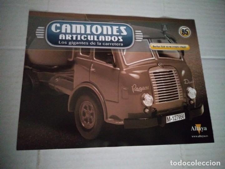 Autos und Motorr&auml;der: Fasc&iacute;culo 95 Camiones Articulados Berliet TLR 10M (1959-1960) Altaya Nuevo