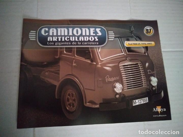 Carros e motociclos: Fasc&iacute;culo 97 Camiones Articulados Ford 9000 LTL (1976-1997) Altaya Nuevo