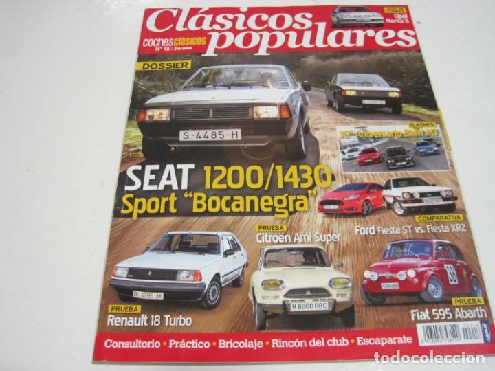 Coches y Motocicletas: CL&Aacute;SICOS POPULARES: SEAT BOCANEGRA; FIAT 595 ABARTH; CITRO&Euml;N AMI; FORD FIESTA XR2; OPEL MANTA; R18