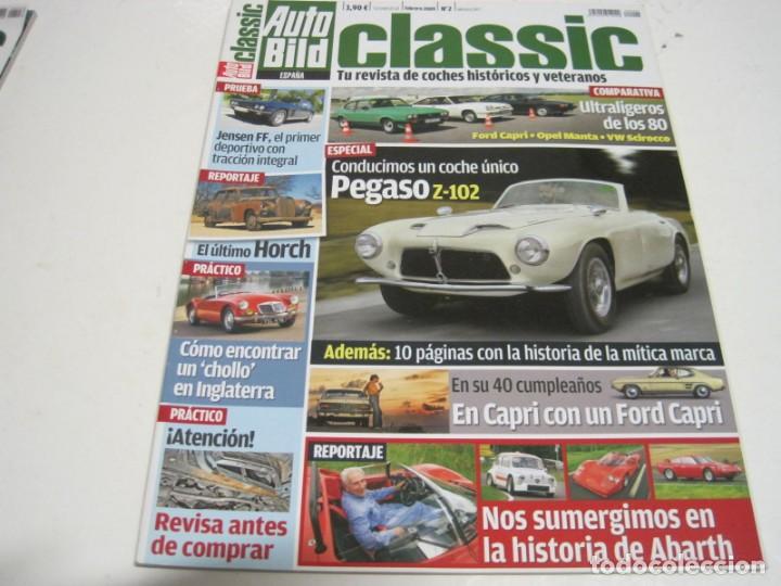 Coches y motocicletas: AUTO BILD CLASSIC: PEGASO Z-102; LUAZ 967; JENSEN INTERCEPTOR; HORCH; FORD CAPRI; OPEL MANTA; ZAGATO
