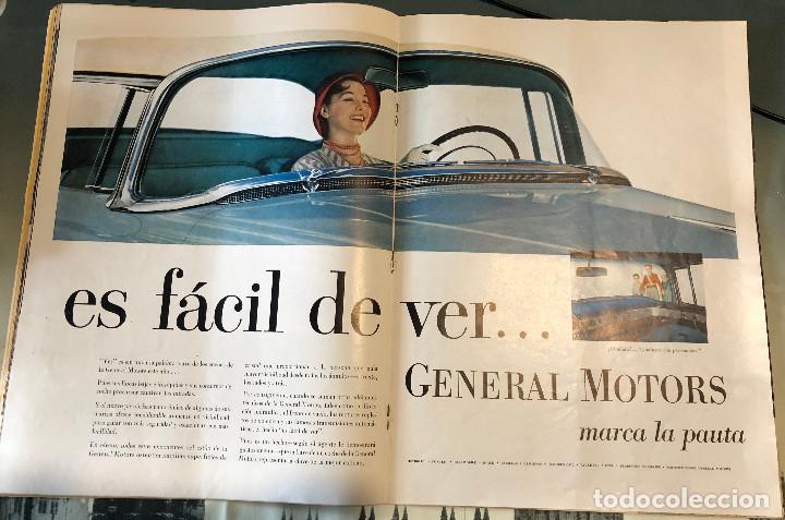 Automobili e Motociclette: P&oacute;ster publicitario de General Motors. Original a&ntilde;o 1954. Gran tama&ntilde;o: 36 x 52 cm.
