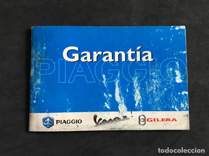 Coches y Motocicletas: catalogo manual garantia piaggio vespa gilera