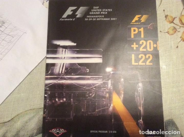 Autos und Motorr&auml;der: Programa oficial indianapolis official program 2001