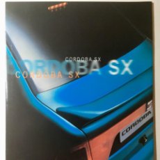 Coches y Motocicletas: CATALOGO SEAT CORDOBA SX. 1996. 8 PAGINAS DESPLEGABLE