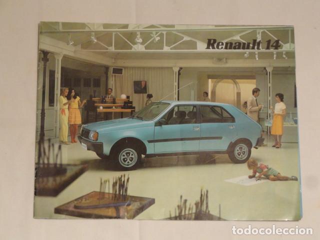 Cars and Motorcycles: CAT&Aacute;LOGO PUBLICIDAD RENAULT 14.