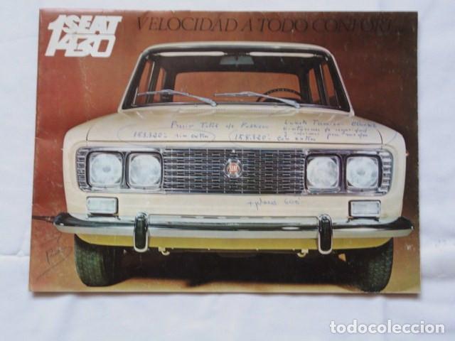 Cars and Motorcycles: CAT&Aacute;LOGO PUBLICIDAD SEAT 1430.