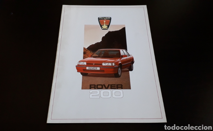 Coches y motocicletas: Rover serie 200, 216 SE y 216 Vitesse. Cat&aacute;logo publicidad original, en espa&ntilde;ol. 14 p&aacute;ginas.