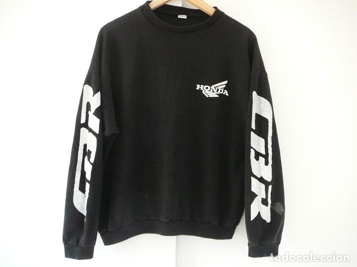 Coches y Motocicletas: Sudadera Vintage Jersey Honda CBR. Made in Spain. Talla SG. Motos