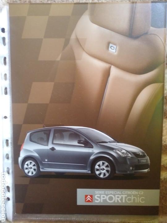 Coches y Motocicletas: Cat&aacute;logo Citro&euml;n C2 SportChic