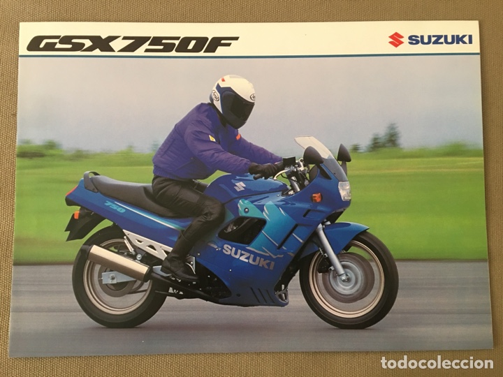 Automobili e Motociclette: FOLLETO MOTO SIZUKI GSX 750 F
