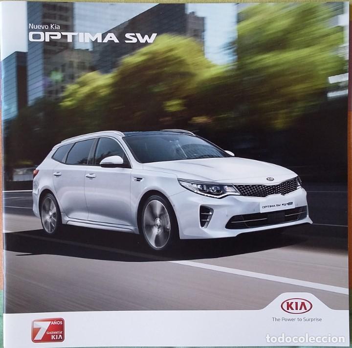 Voitures et Motocyclettes: Cat&aacute;logo Kia Optima SW. Noviembre 2016. En espa&ntilde;ol
