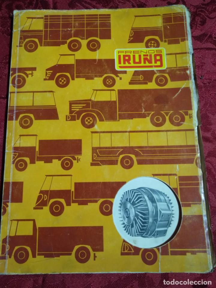 Coches y motocicletas: CATALOGO LIBRO DE TALLER FRENO ELECTRICO IRU&Ntilde;A PAMPLONA CON LAMINA PARA CAMION PEGASO 1061 LA