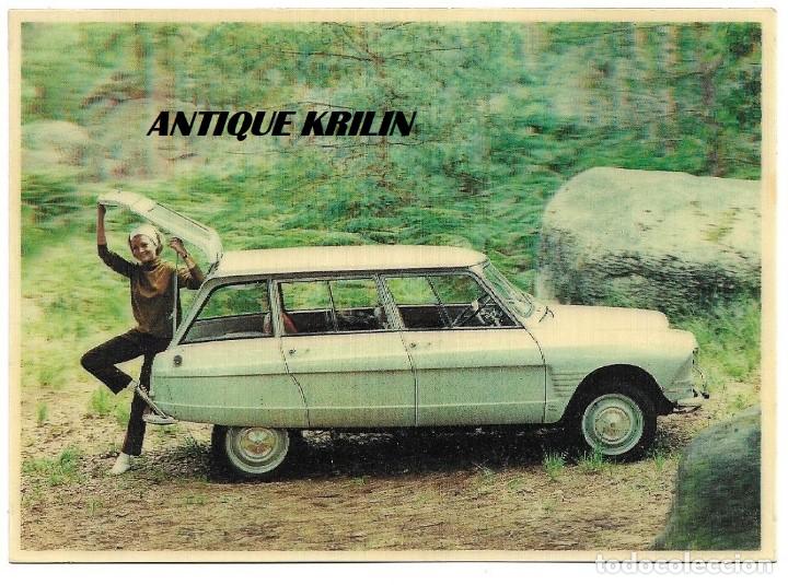 Coches y Motocicletas: POSTAL CITROEN BREAK AMI6 .- EDICION 3-D GRAFA PUBLICITE