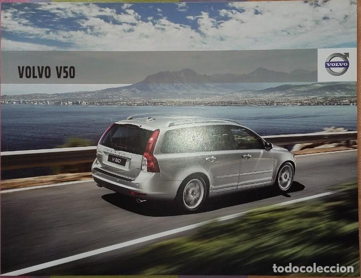 Voitures et Motocyclettes: Cat&aacute;logo Volvo V50. 2010. En espa&ntilde;ol *