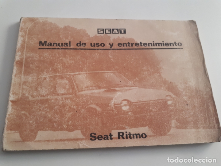 Voitures et Motocyclettes: manual de uso y entretenimiento del seat ritmo de 1981