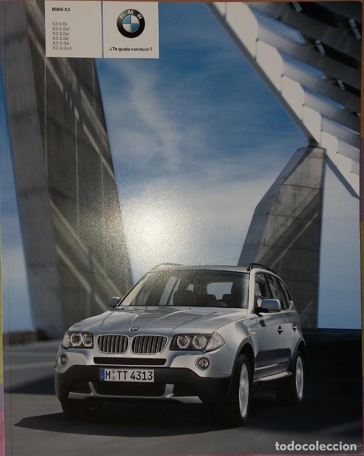 Coches y Motocicletas: Cat&aacute;logo BMW X3. 2007. En espa&ntilde;ol