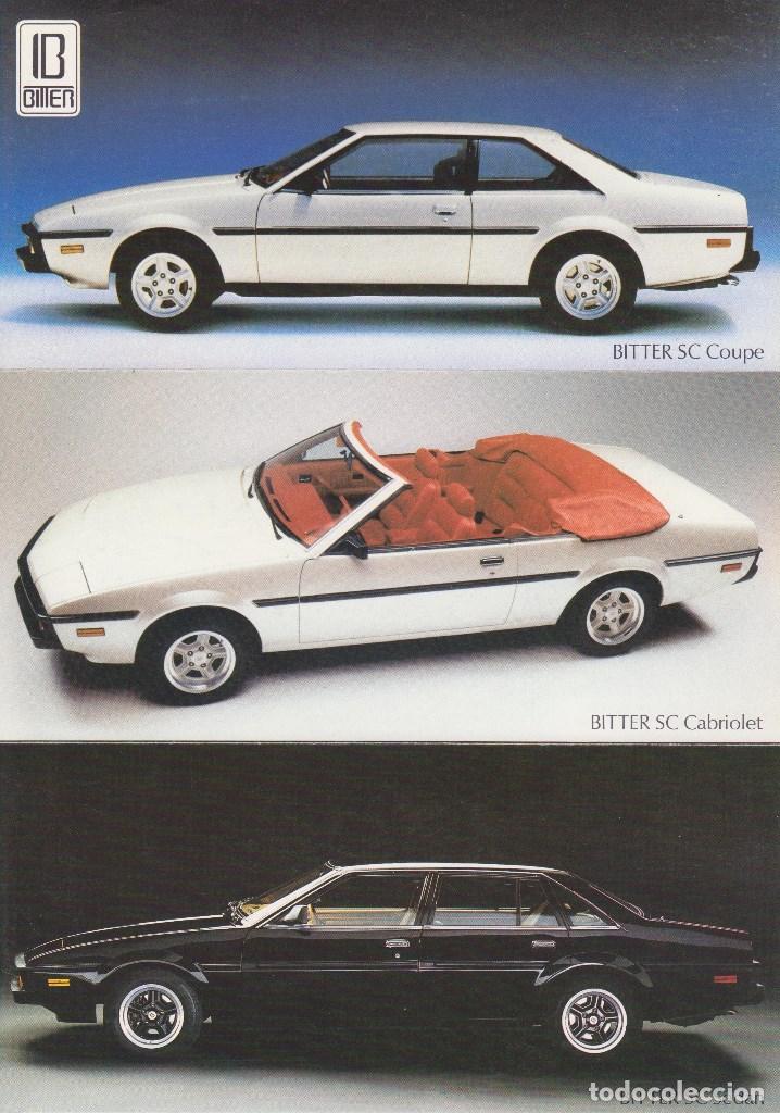 Carros e motociclos: CAT&Aacute;LOGO ORIGINAL BITTER 1985
