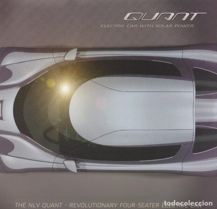 Carros e motociclos: CAT&Aacute;LOGO ORIGINAL KOENIGSEGG QUANT ELECTRIC CAR 2009