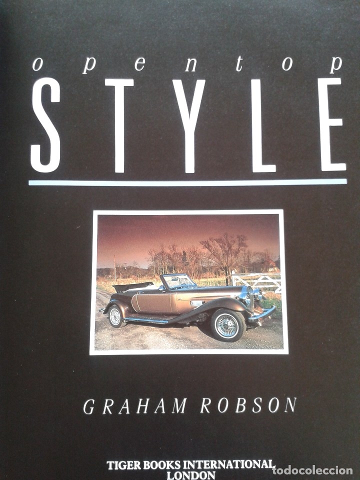 Cars and Motorcycles: LIBRO COCHES DESCAPOTABLES OPEN TOP STYLE