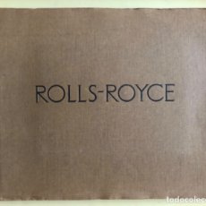 Coches y Motocicletas: ROLLS ROYCE- GRAN CATALOGO- 32 X 26- LONDON- AÑO: 1923 AUTOMOVILES. Lote 166407182