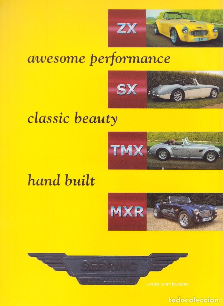 Cars and Motorcycles: CAT&Aacute;LOGO ORIGINAL SEBRING R&Eacute;PLICA DE AUSTIN HEALEY