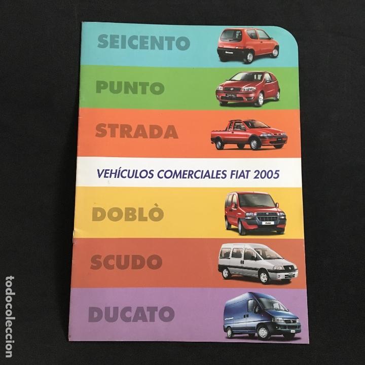 Coches y Motocicletas: Folleto catalogo publicidad original fiat vehiculos comerciales 2005 punto strada ducato doblo scudo
