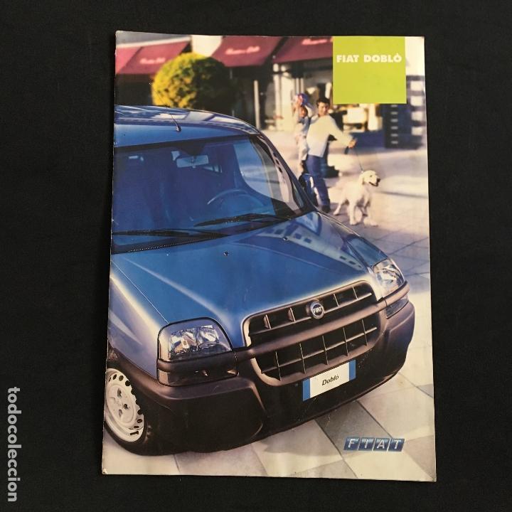 Coches y Motocicletas: Folleto catalogo publicidad original fiat dobl&oacute; 2002