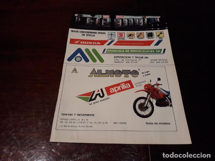 Autos und Motorr&auml;der: PUBLICIDAD DEL CONCESIONARIO  ANDALUZA DE MOTOCICLETAS Y DE ALMOTO   VENTA Y RECAMBIOS A&Ntilde;O  1991