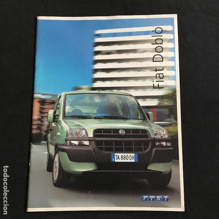 Coches y Motocicletas: Folleto catalogo publicidad original fiat dobl&oacute; de 2004