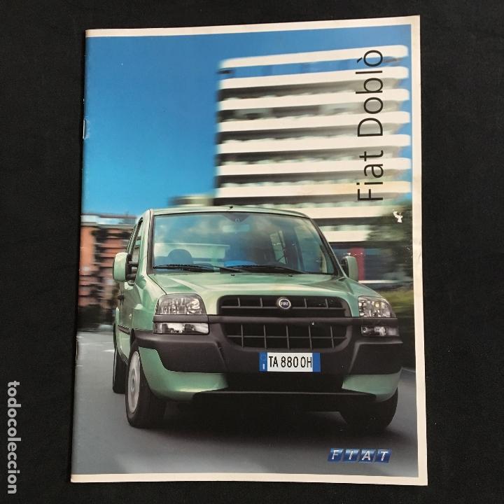 Coches y Motocicletas: Folleto catalogo publicidad original fiat dobl&oacute; de 2004