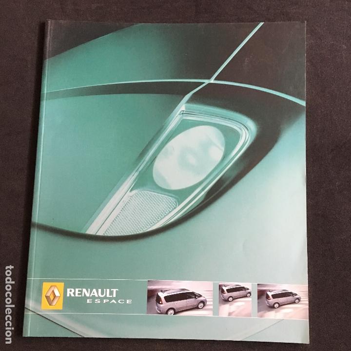 Carros e motociclos: Folleto catalogo publicidad original renault espace de 2004