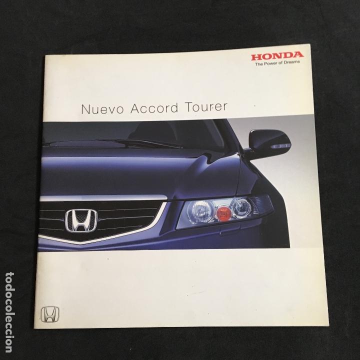 Coches y Motocicletas: Folleto catalogo publicidad original honda nuevo accord  tourer 2004 - 2003