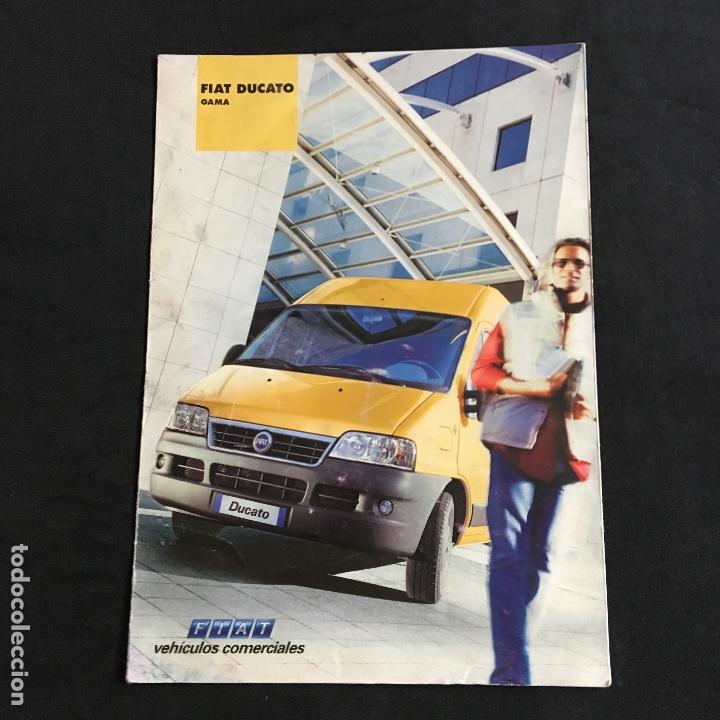 Coches y Motocicletas: Folleto catalogo publicidad original fiat ducato gama
