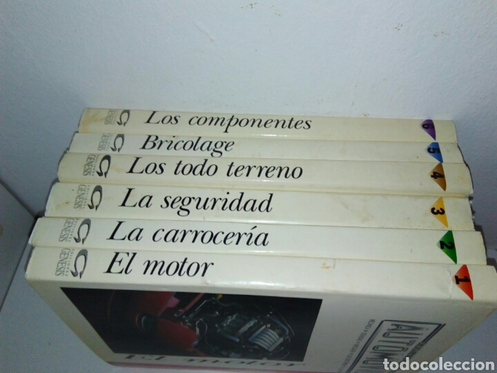 Automobili e Motociclette: Colecci&oacute;n de 6 libros automovil..mecanica