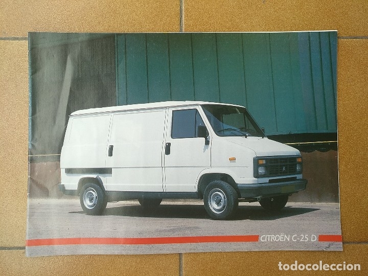 Coches y Motocicletas: CITROEN C-25 D - CATALOGO PUBLICIDAD ORIGINAL - 1986 - ESPA&Ntilde;OL