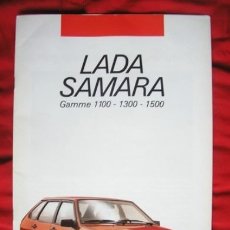 Coches y Motocicletas: CATÁLOGO LADA SAMARA . 1990 . FR