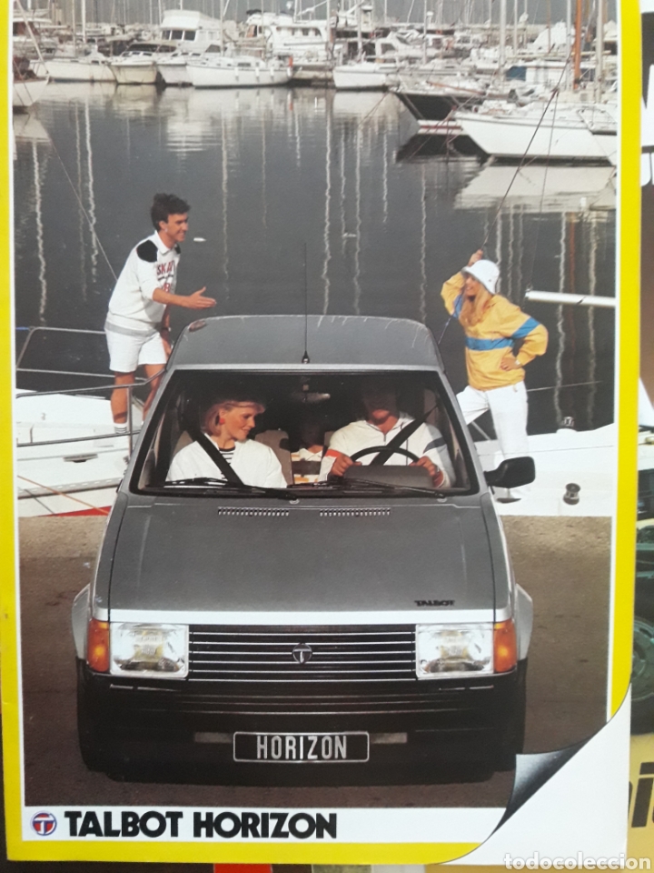 Coches y Motocicletas: TALBOT HORIZON CATALOGO 20 paginas