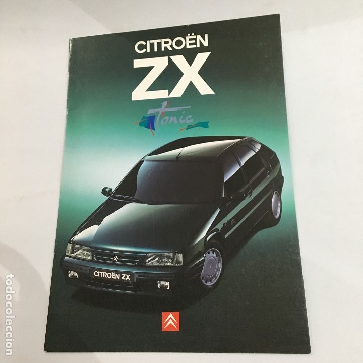 Coches y Motocicletas: Folleto catalogo publicidad original citroen zx tonic 1995 citro&euml;n
