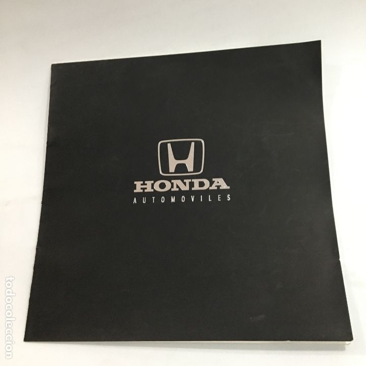 Coches y Motocicletas: Folleto catalogo publicidad original honda automoviles