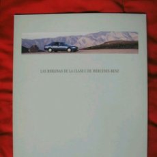 Coches y Motocicletas: CATÁLOGO MERCEDES CLASE C SEDAN . 1997. Lote 176953554